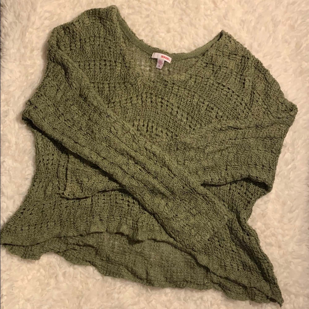 Women’s Knitted Crop Sweater